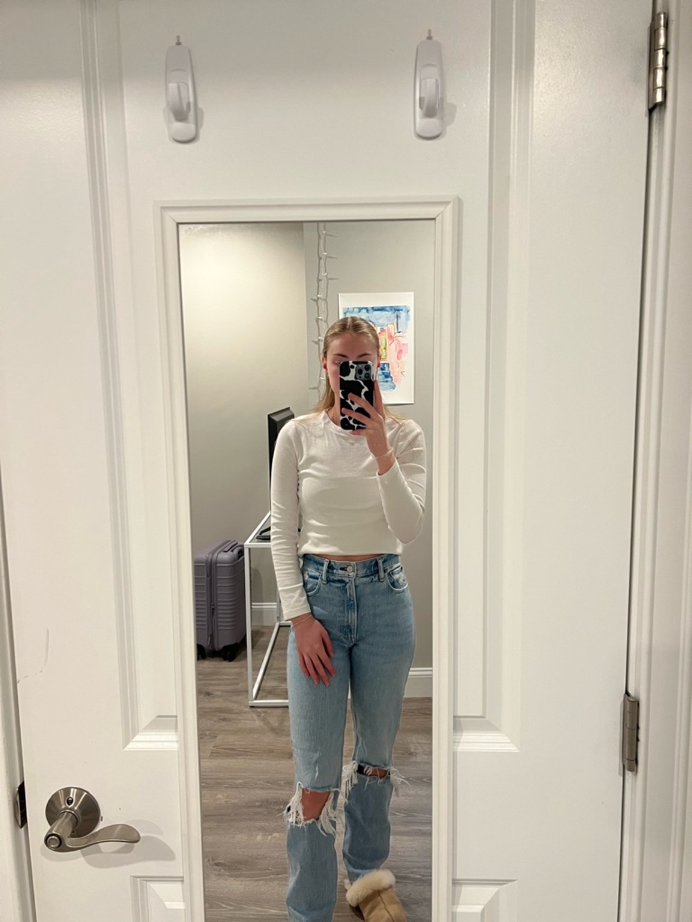 Abercrombie & 90s High Rise Straight Jeans